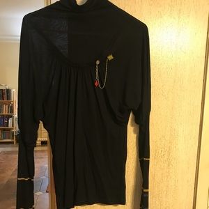 Black Cop Copine blouse